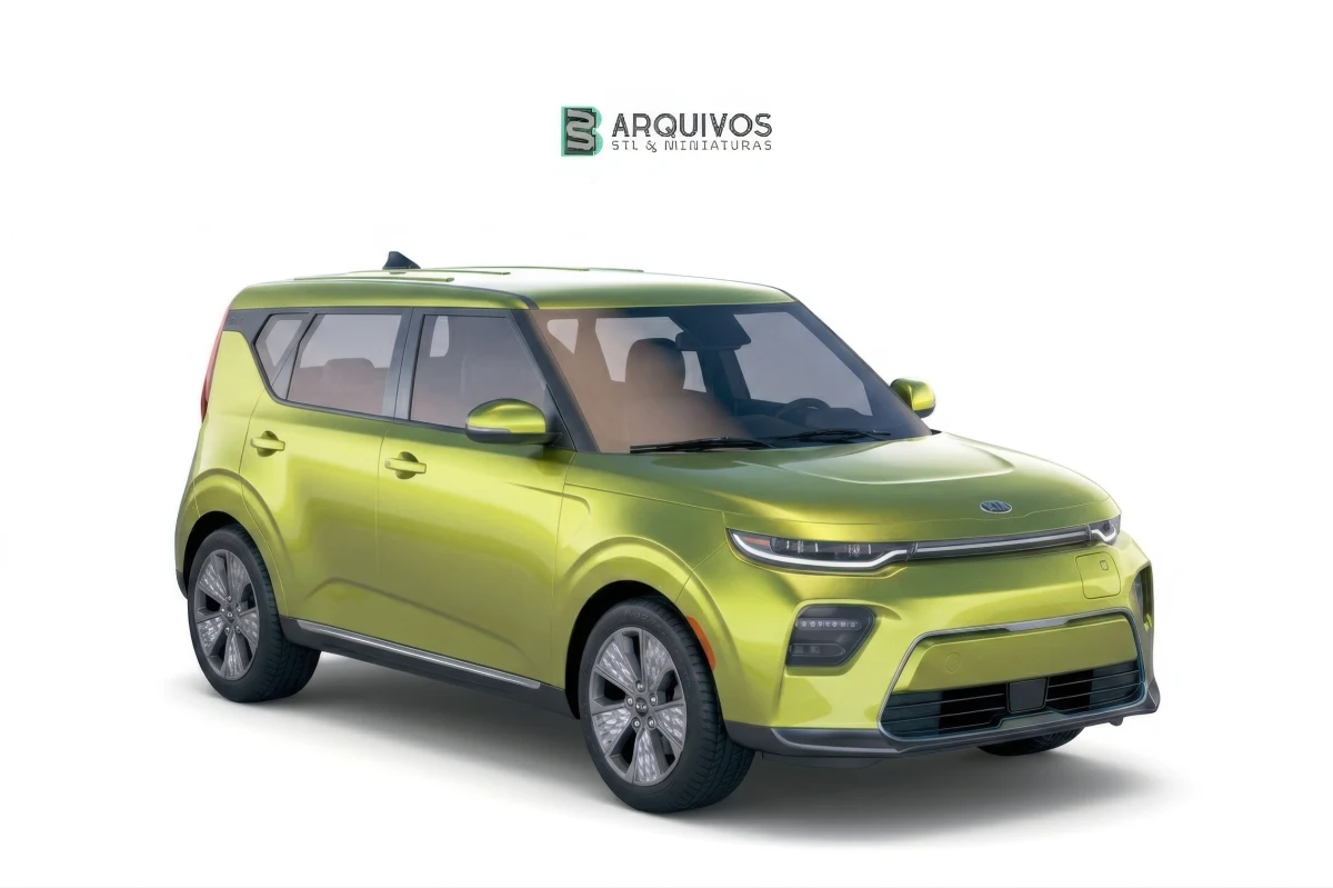Modelo 3D STL - Kia Soul EV 2020 — foto 5